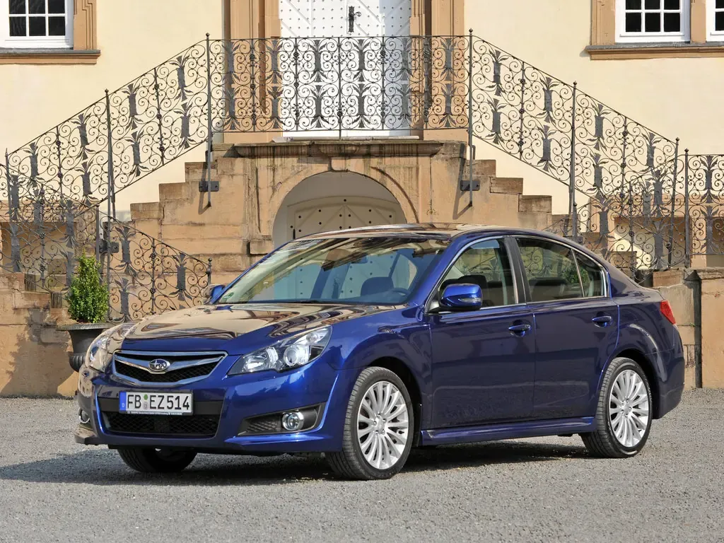 Subaru Legacy 2009, седан, 5 поколение, BM/B14 (01.2009 - 01.2013)