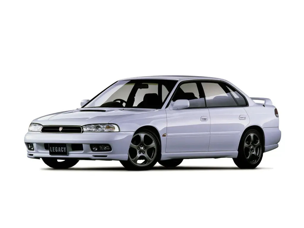 Subaru Legacy рестайлинг 1996, седан, 2 поколение, BD/B11 (06.1996 - 11.1998)