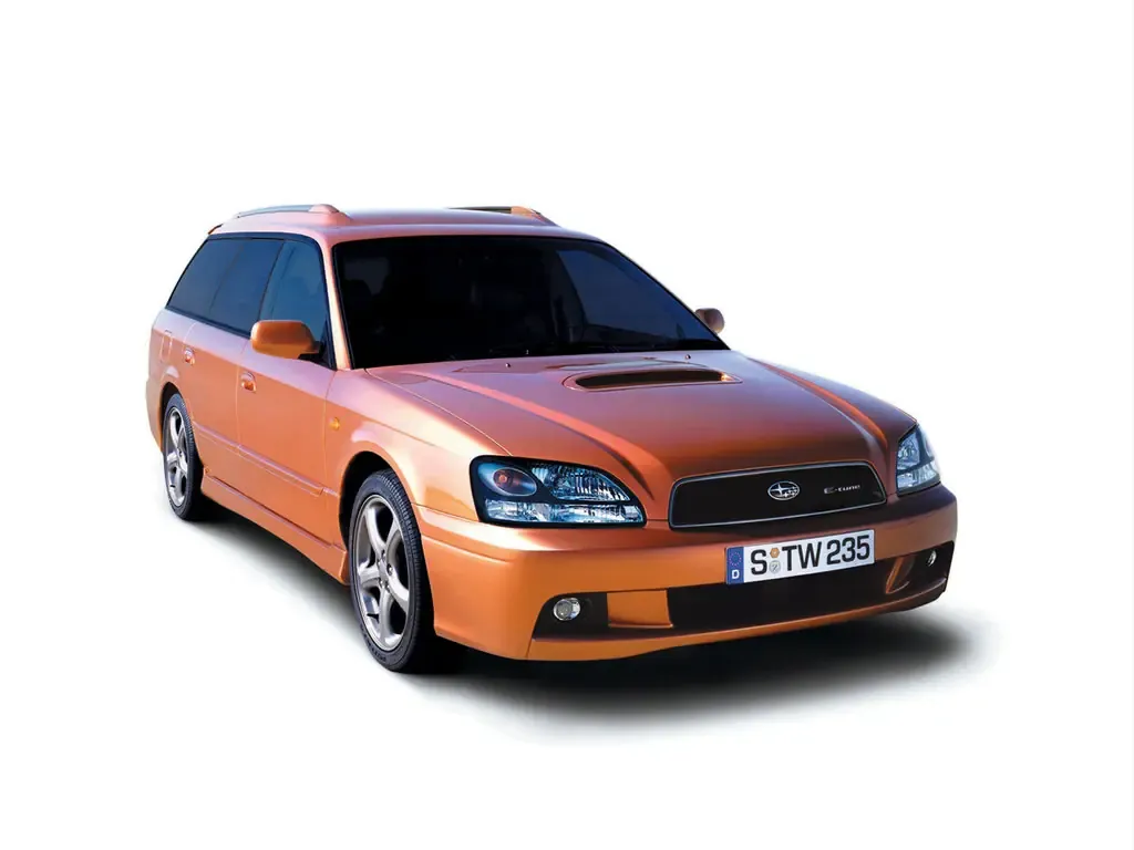 Subaru Legacy рестайлинг 2001, универсал, 3 поколение, BH/B12 (05.2001 - 04.2003)