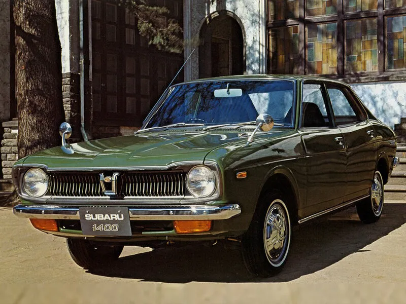 Subaru Leone 1972, седан, 1 поколение (04.1972 - 09.1973)