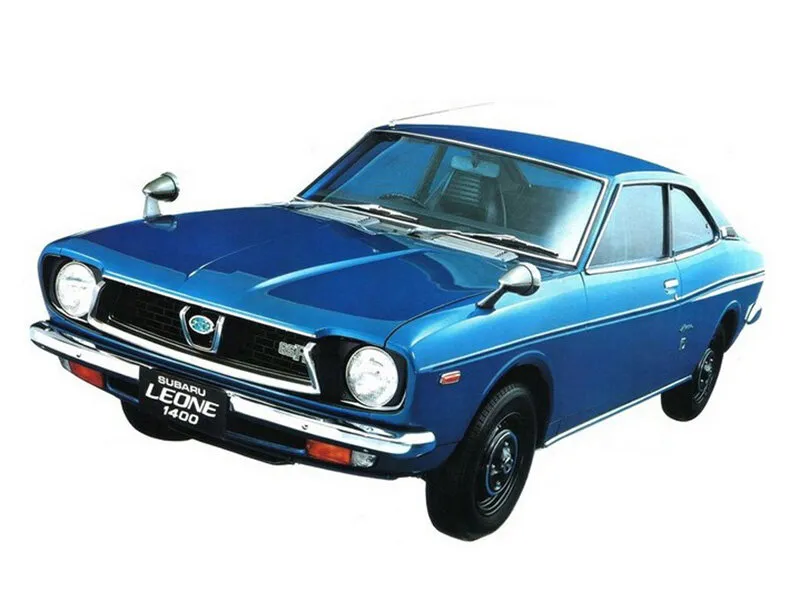Subaru Leone рестайлинг 1973, купе, 1 поколение (10.1973 - 03.1977)