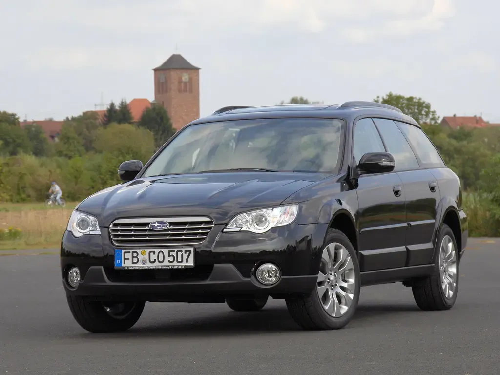Subaru Outback рестайлинг 2006, универсал, 3 поколение, BP (05.2006 - 09.2009)