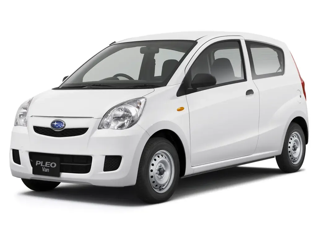 Subaru Pleo 2010, хэтчбек 3 дв., 2 поколение (04.2010 - 03.2018)