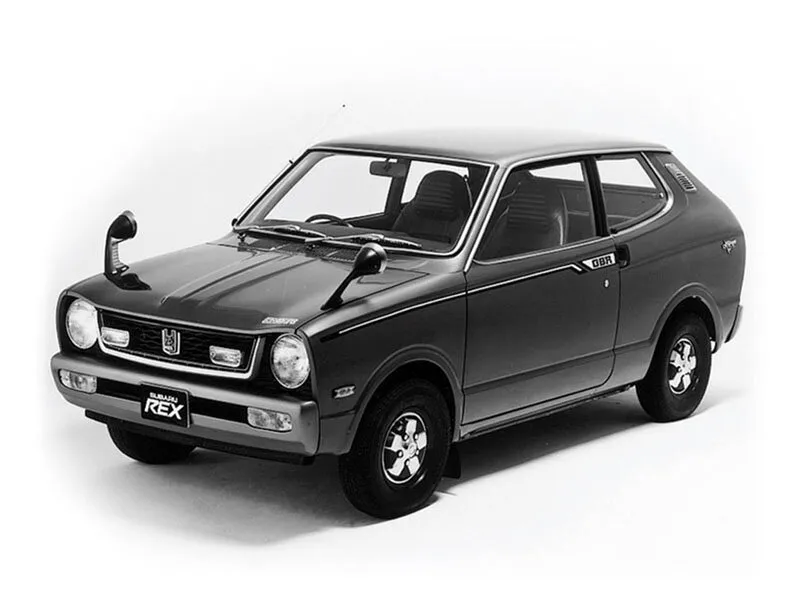 Subaru Rex 1972, купе, 1 поколение (07.1972 - 09.1973)
