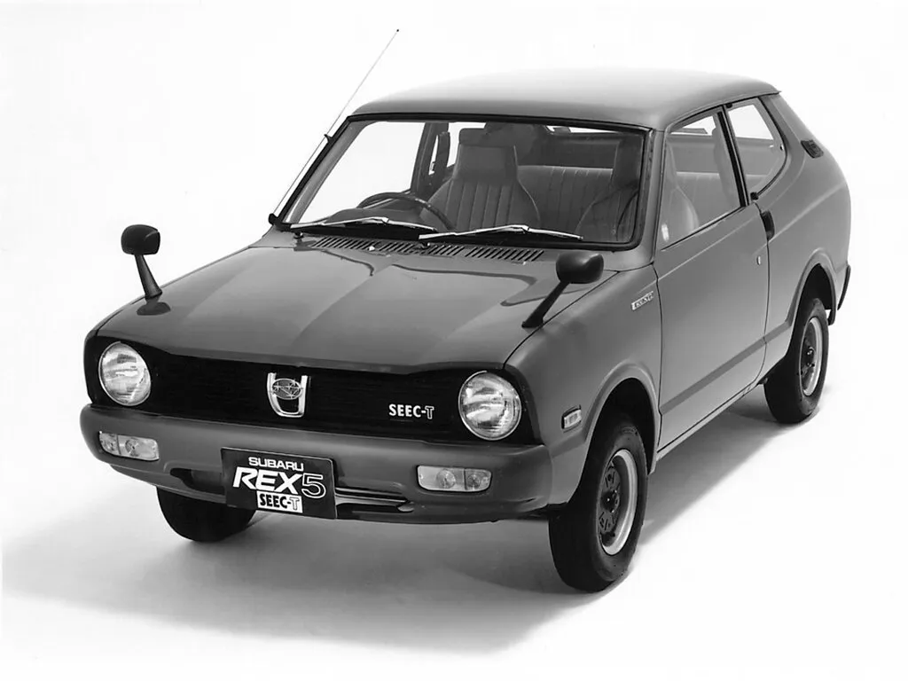 Subaru Rex 3-й рестайлинг 1976, купе, 1 поколение (05.1976 - 09.1981)