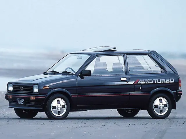 Subaru Rex рестайлинг 1984, хэтчбек 3 дв., 2 поколение (09.1984 - 10.1986)