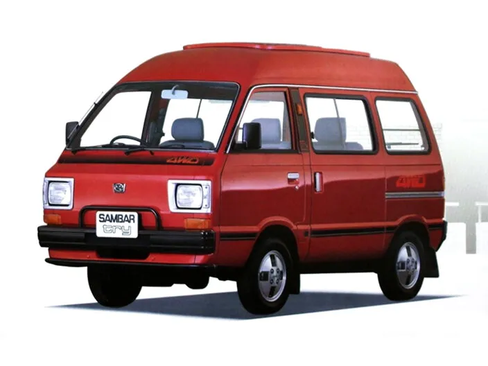 Subaru Sambar 1982, минивэн, 4 поколение (09.1982 - 08.1987)