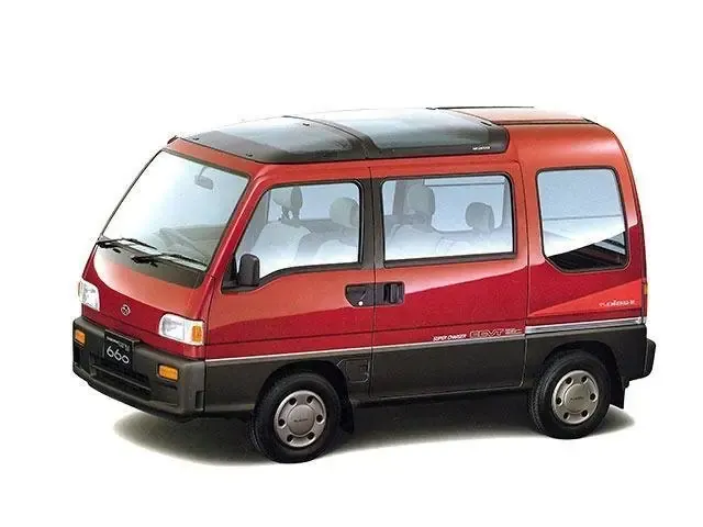 Subaru Sambar 1990, минивэн, 5 поколение, KV,KS/T11 (02.1990 - 01.1999)