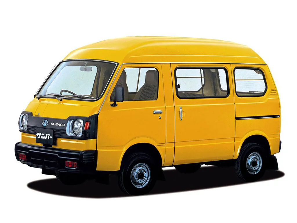 Subaru Sambar рестайлинг 1977, минивэн, 3 поколение (01.1977 - 08.1982)