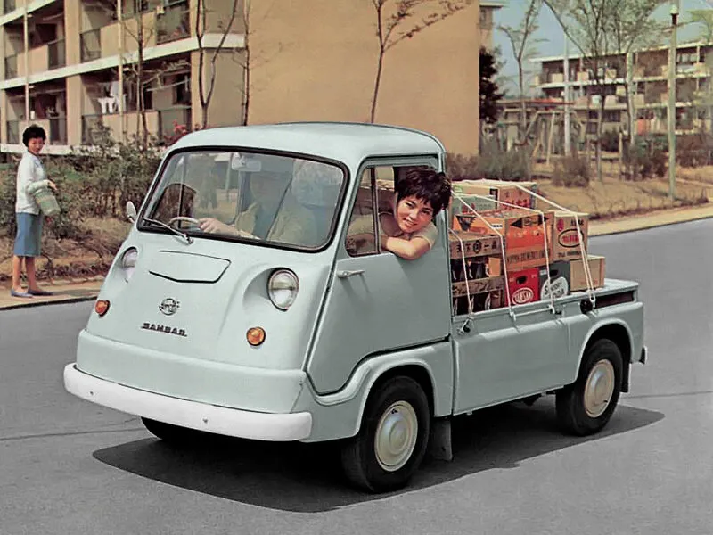 Subaru Sambar Truck 1961, бортовой грузовик, 1 поколение (02.1961 - 01.1966)