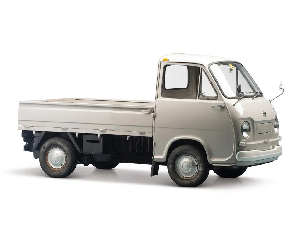 Subaru Sambar Truck 1966, бортовой грузовик, 2 поколение (01.1966 - 01.1970)