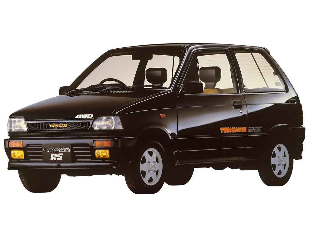Suzuki Alto рестайлинг 1986, хэтчбек 3 дв., 2 поколение (07.1986 - 08.1988)