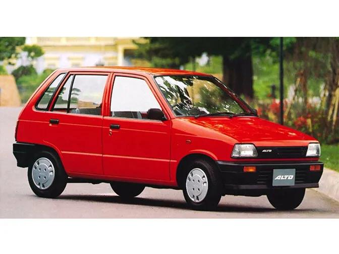 Suzuki Alto рестайлинг 1986, хэтчбек 5 дв., 2 поколение (07.1986 - 08.1988)
