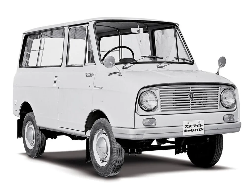 Suzuki Carry Van 1964, минивэн, 1 поколение (09.1964 - 12.1965)