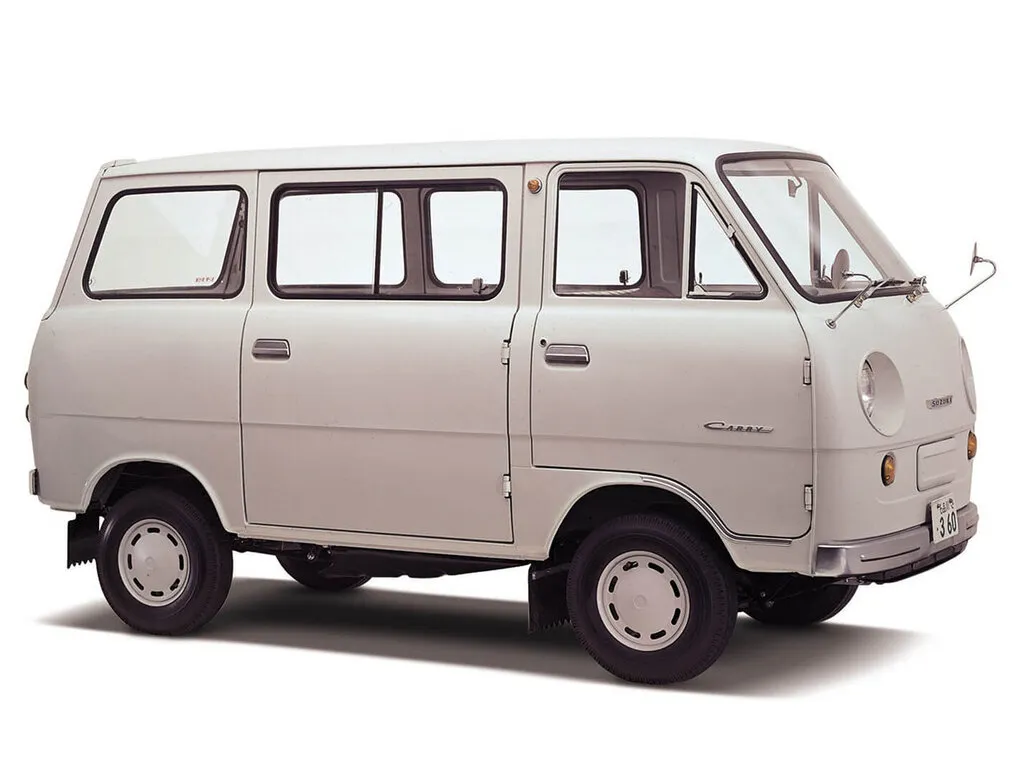 Suzuki Carry Van 1968, минивэн, 3 поколение (03.1968 - 06.1969)