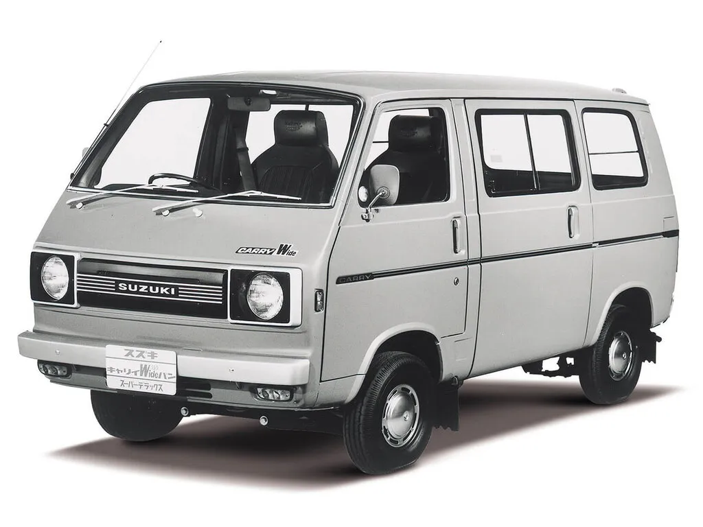 Suzuki Carry Van 1976, минивэн, 6 поколение (11.1976 - 04.1979)