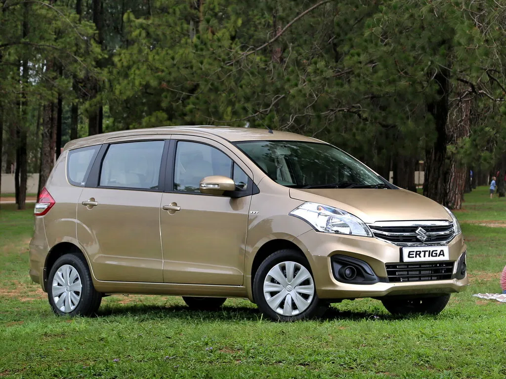 Suzuki Ertiga рестайлинг 2015, минивэн, 1 поколение, ZE (08.2015 - 04.2018)