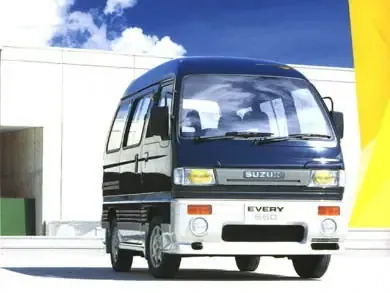 Suzuki Every рестайлинг 1990, минивэн, 2 поколение (03.1990 - 08.1991)