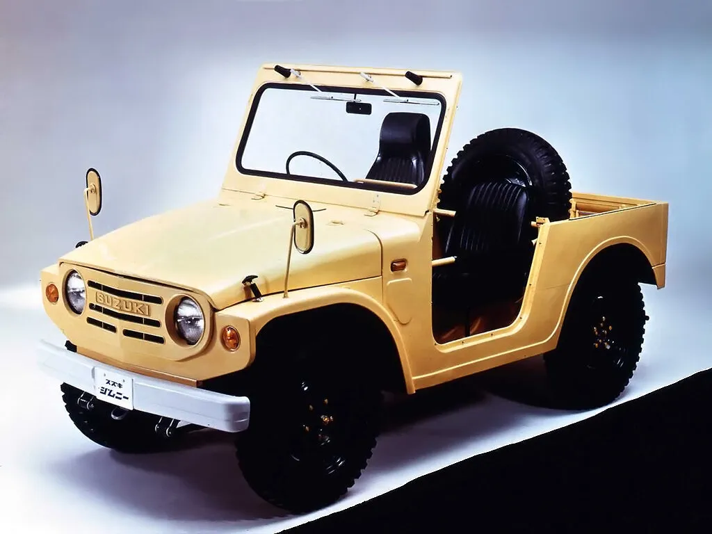 Suzuki Jimny 1970, открытый кузов, 1 поколение (04.1970 - 04.1972)