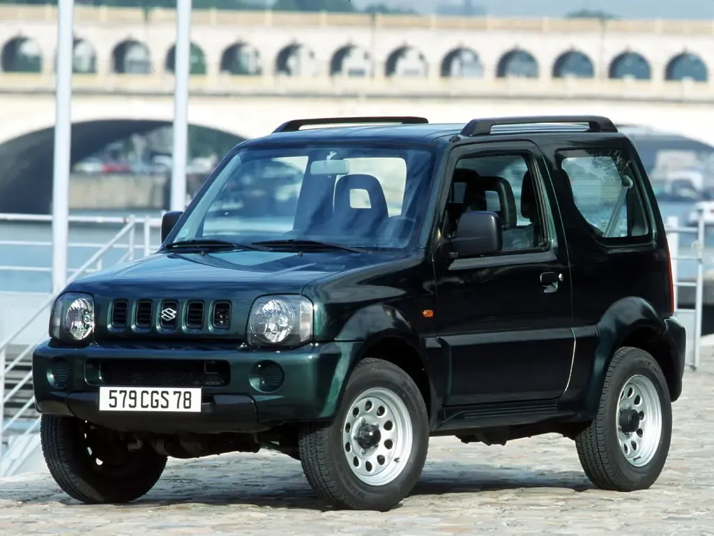 Suzuki Jimny 1998, джип/suv 3 дв., 3 поколение, JB43 (12.1998 - 07.2005)