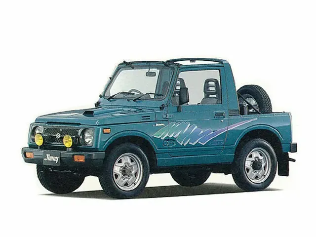 Suzuki Jimny 2-й рестайлинг 1990, открытый кузов, 2 поколение (02.1990 - 10.1995)