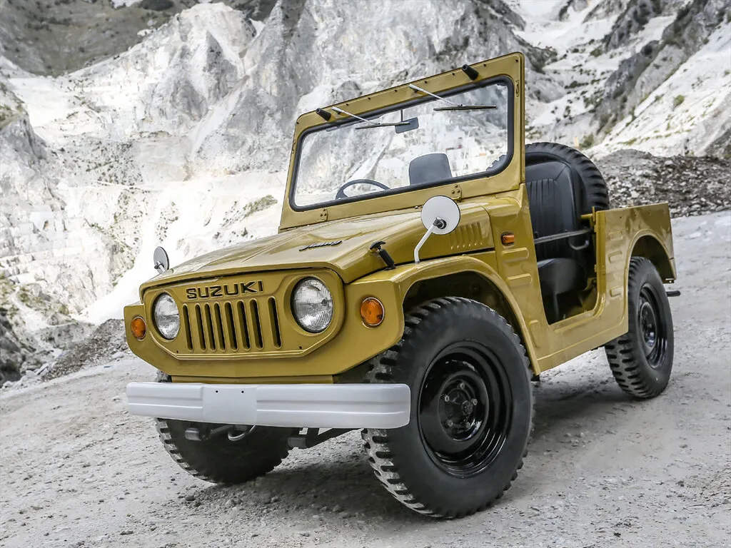 Suzuki Jimny рестайлинг 1972, открытый кузов, 1 поколение (05.1972 - 05.1976)