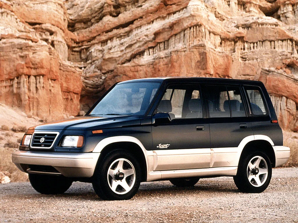 Suzuki Sidekick 1990, джип/suv 5 дв., 1 поколение (07.1990 - 01.1999)