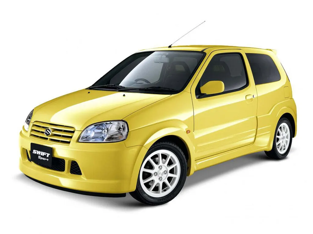 Suzuki Swift рестайлинг 2003, хэтчбек 3 дв., 1 поколение (06.2003 - 09.2005)