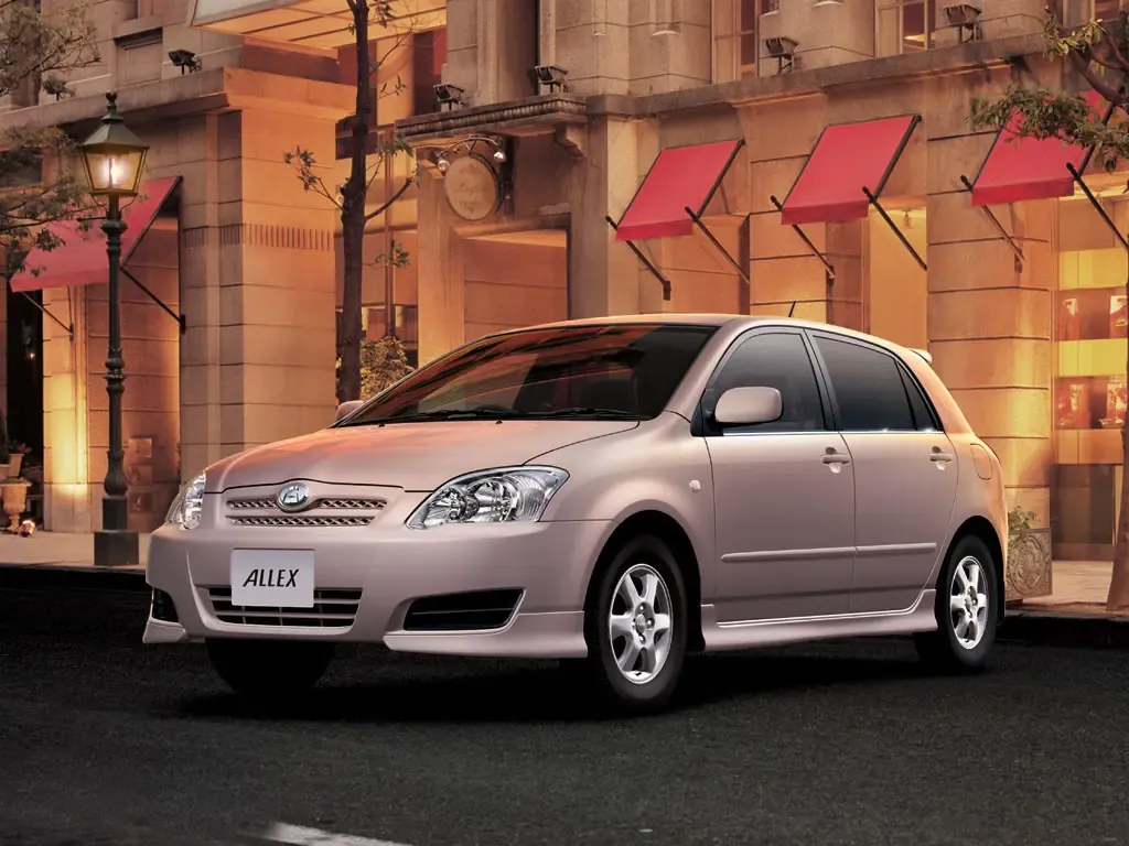 Toyota Allex 2-й рестайлинг 2004, хэтчбек 5 дв., 1 поколение, E120 (04.2004 - 10.2006)