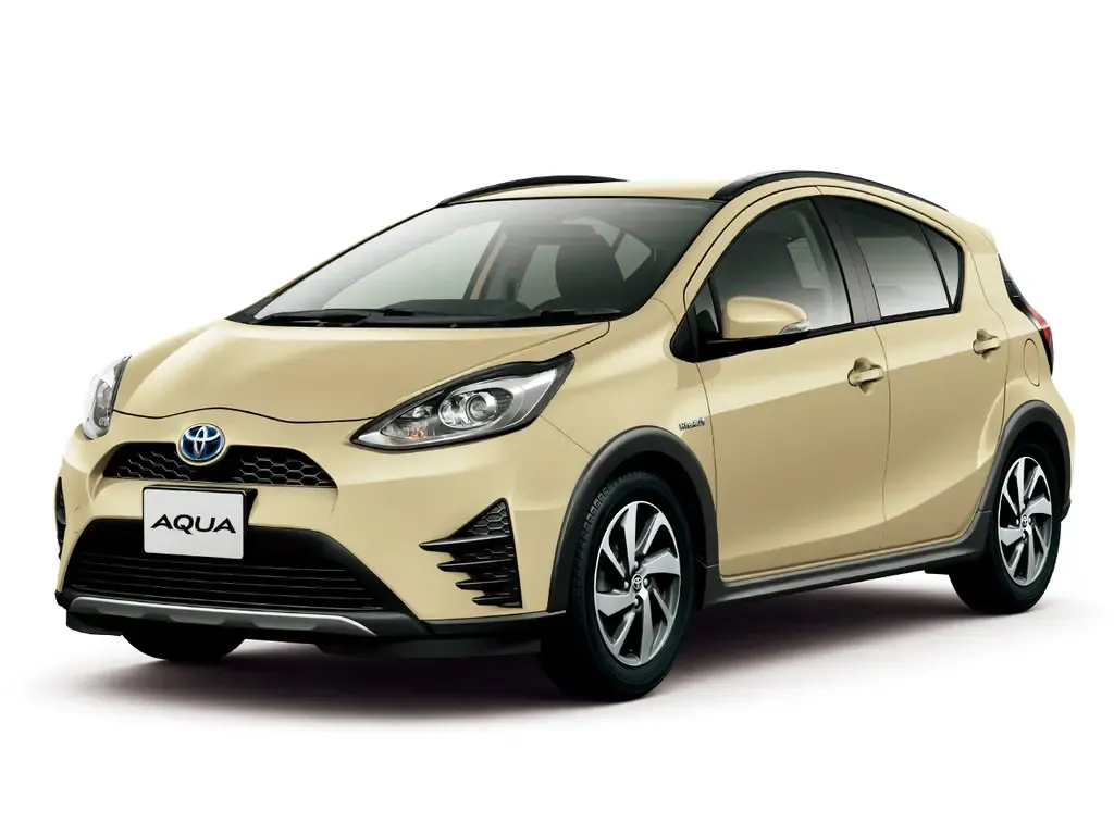 Toyota Aqua 2-й рестайлинг 2017, хэтчбек 5 дв., 1 поколение, P10 (06.2017 - 06.2021)
