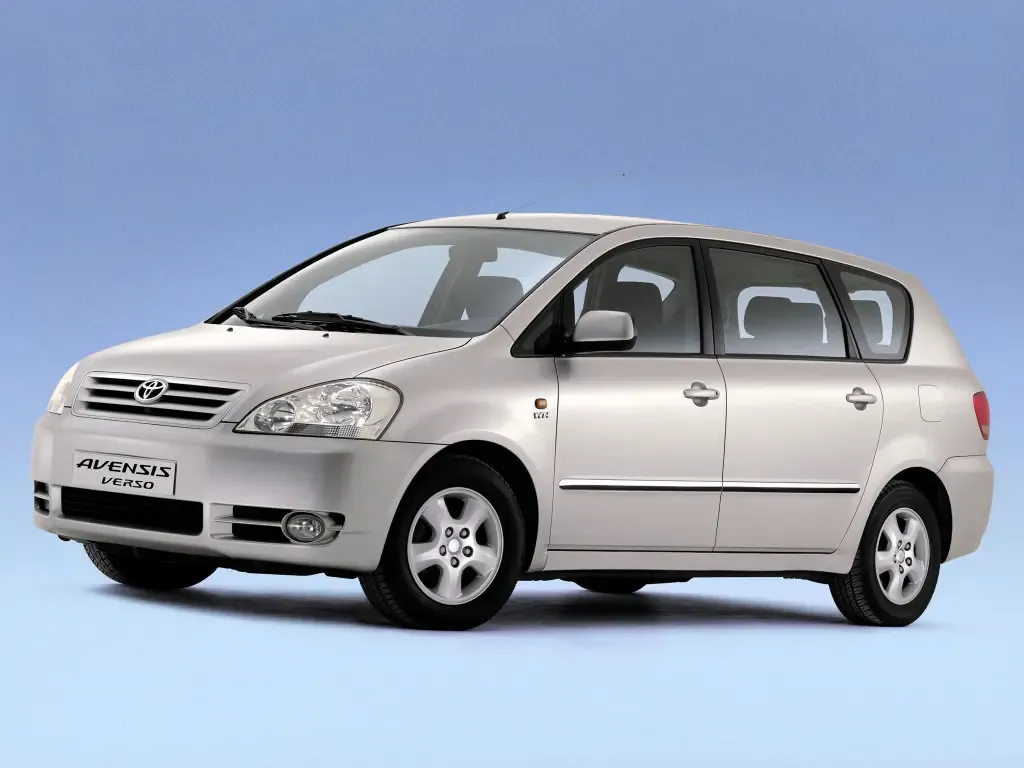 Toyota Avensis Verso 2001, минивэн, 2 поколение (08.2001 - 09.2003)