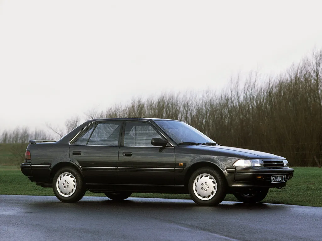Toyota Carina II рестайлинг 1987, седан, 5 поколение, T170 (12.1987 - 01.1992)