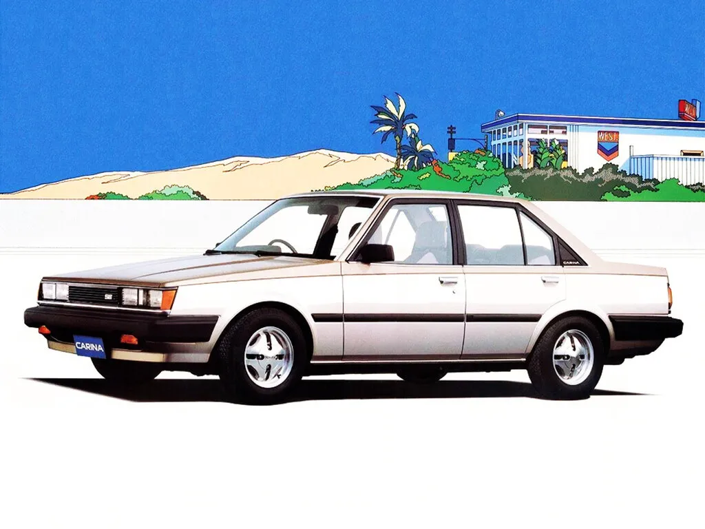 Toyota Carina рестайлинг 1983, седан, 3 поколение, A60 (05.1983 - 05.1988)