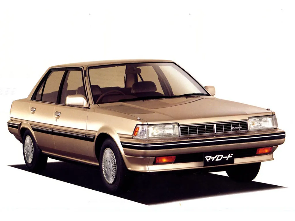 Toyota Carina рестайлинг 1986, седан, 4 поколение, T150, T160 (05.1986 - 04.1988)