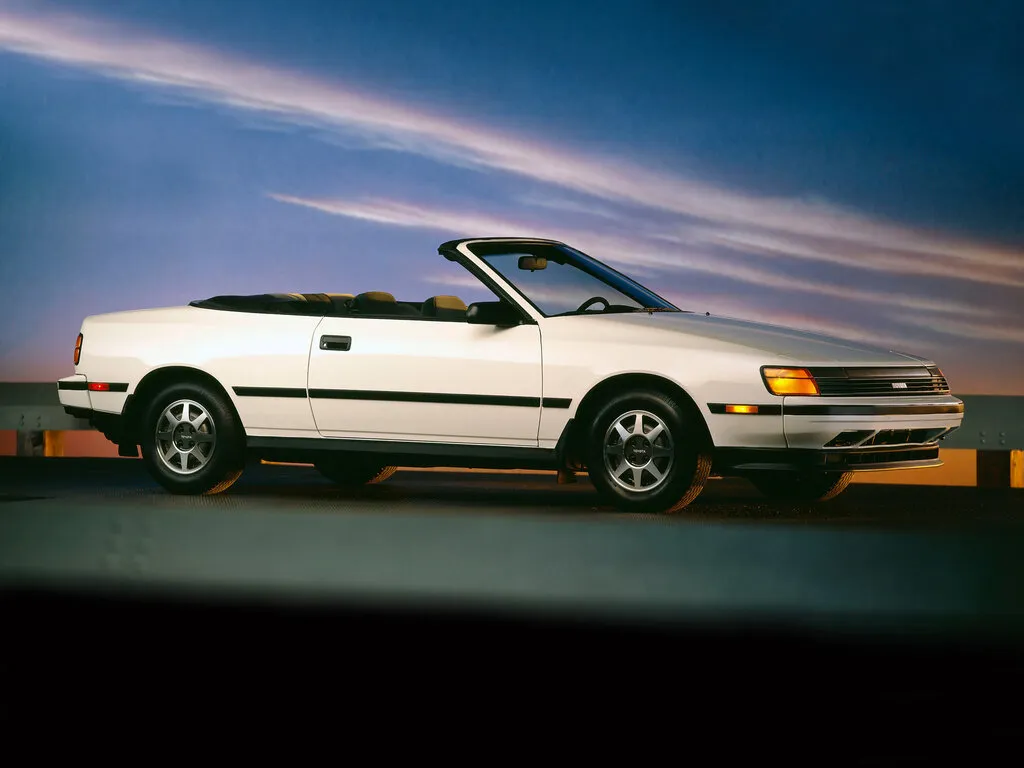 Toyota Celica 1985, открытый кузов, 4 поколение, T160 (08.1985 - 08.1989)