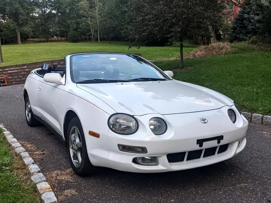 Toyota Celica рестайлинг 1996, открытый кузов, 6 поколение, T200 (08.1996 - 06.1999)