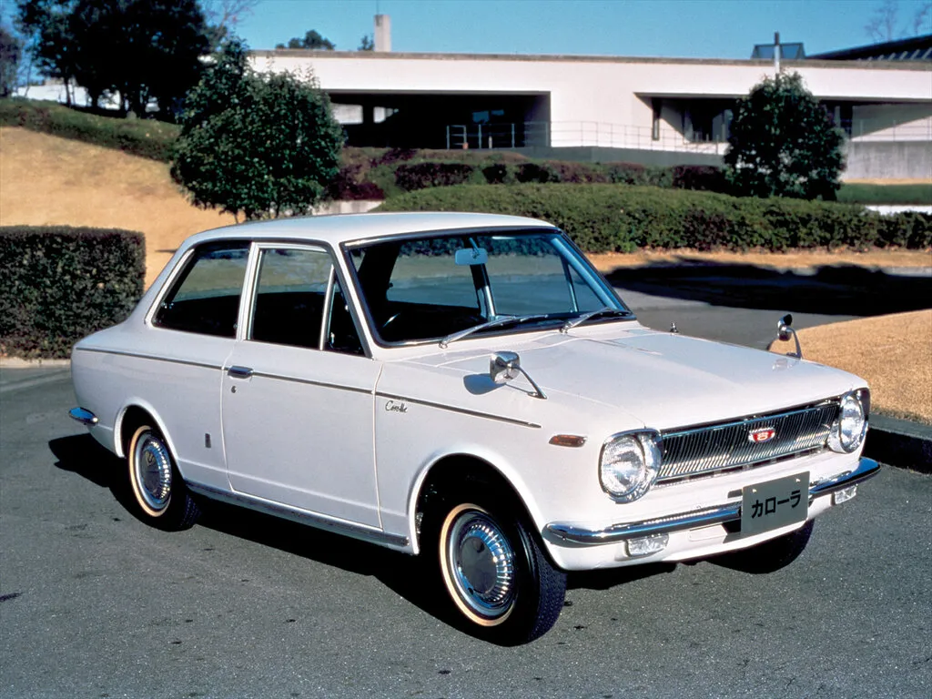 Toyota Corolla 1966, купе, 1 поколение, E10 (10.1966 - 01.1969)