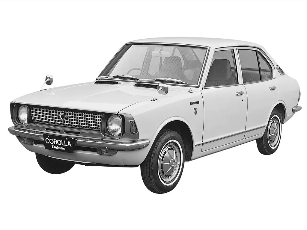 Toyota Corolla 1970, седан, 2 поколение, E20 (05.1970 - 07.1971)