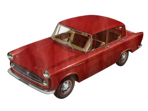 Toyota Corona 1960, седан, 2 поколение, T20 (04.1960 - 04.1963)