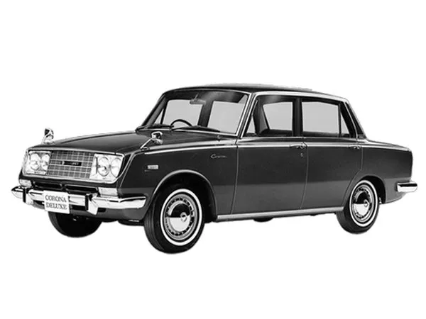 Toyota Corona 1964, седан, 3 поколение, T40 (09.1964 - 05.1966)