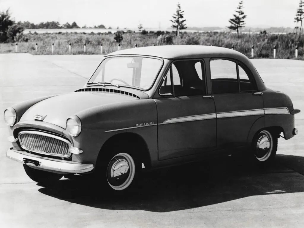 Toyota Corona 2-й рестайлинг 1959, седан, 1 поколение, T10 (10.1959 - 03.1960)
