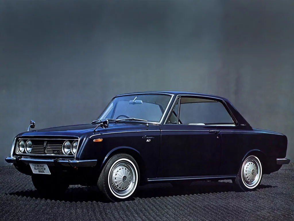 Toyota Corona 2-й рестайлинг 1967, купе, 3 поколение (06.1967 - 01.1970)