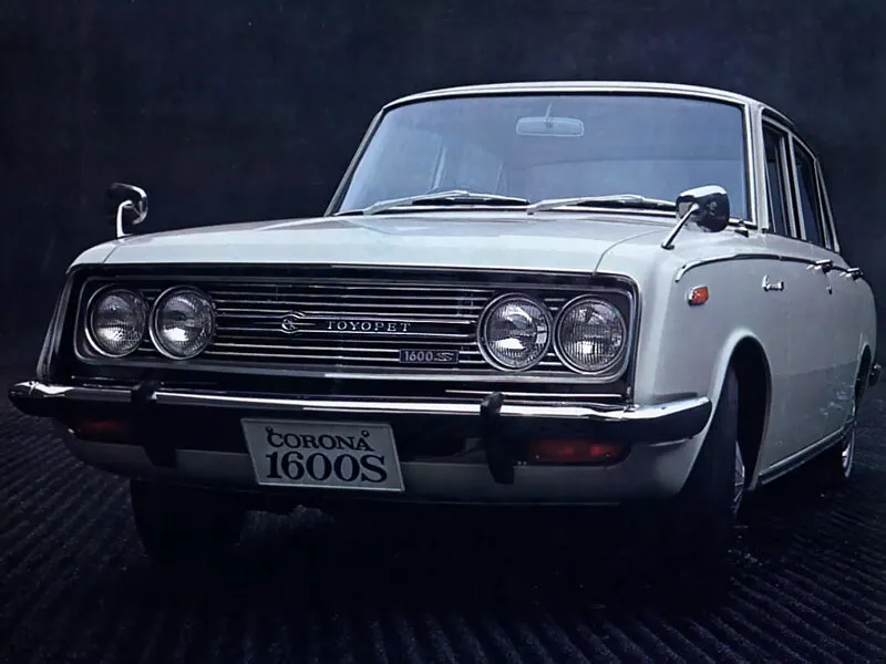 Toyota Corona 2-й рестайлинг 1967, седан, 3 поколение, T40 (06.1967 - 01.1970)