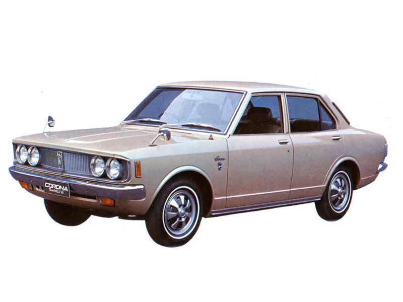 Toyota Corona рестайлинг 1971, седан, 4 поколение, T80 (08.1971 - 07.1972)