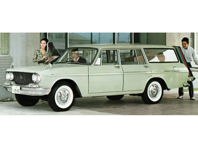 Toyota Crown 1962, универсал, 2 поколение, S40 (09.1962 - 06.1965)