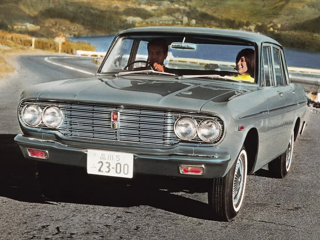Toyota Crown рестайлинг 1965, седан, 2 поколение, S40 (07.1965 - 08.1967)