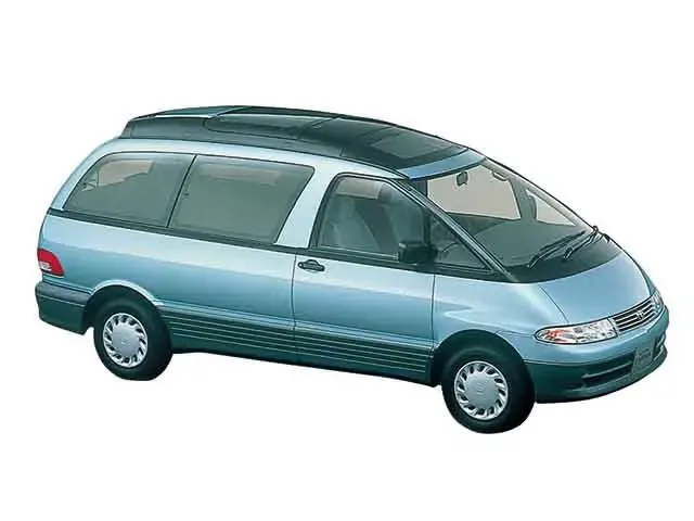 Toyota Estima Emina рестайлинг 1995, минивэн, 1 поколение, XR10, XR20 (01.1995 - 07.1996)