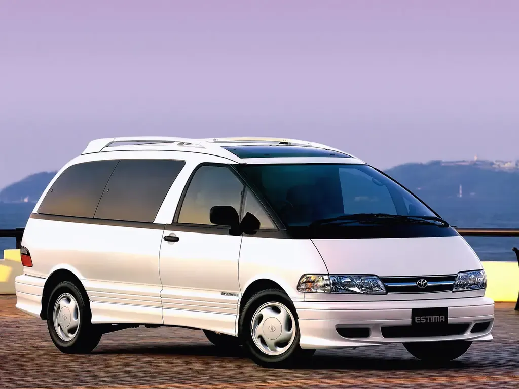 Toyota Estima рестайлинг 1998, минивэн, 1 поколение, XR10, XR20 (01.1998 - 12.1999)