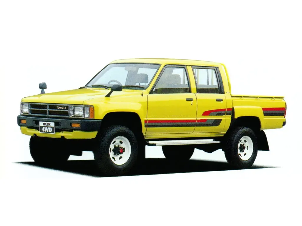 Toyota Hilux 1983, пикап, 4 поколение, N50, N60 (11.1983 - 08.1988)