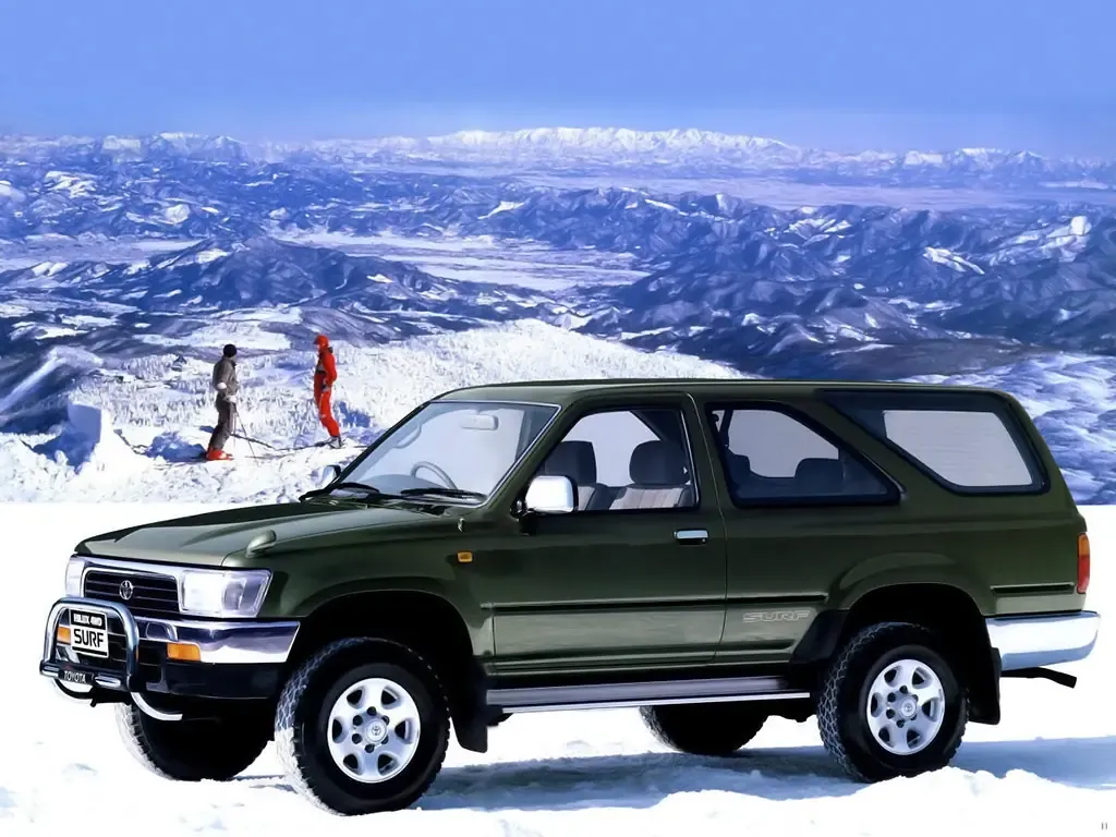 Toyota Hilux Surf рестайлинг 1991, джип/suv 3 дв., 2 поколение, N120, N130 (08.1991 - 07.1993)
